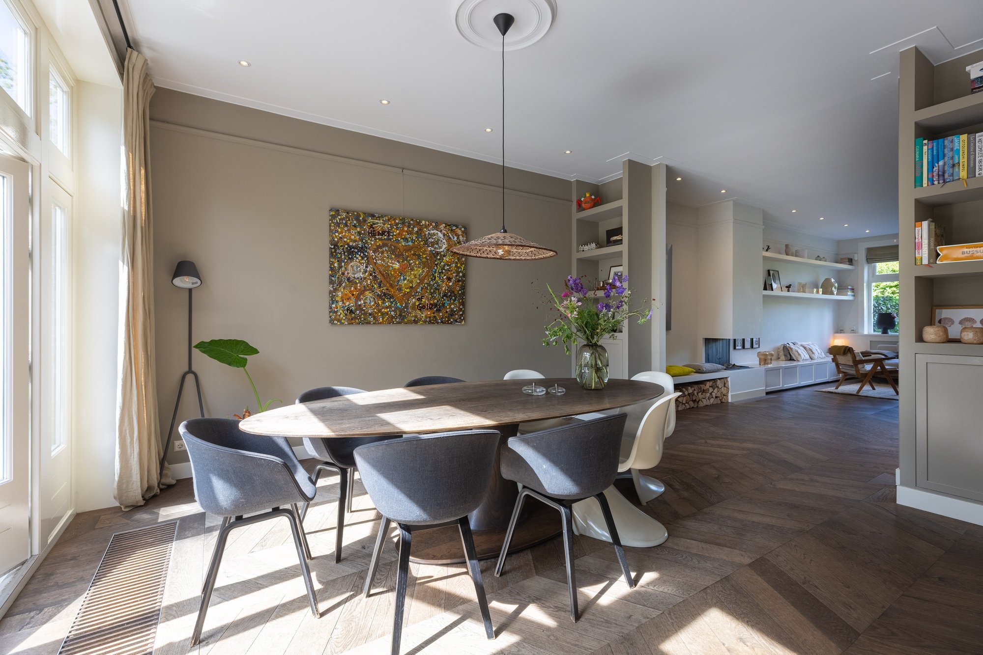 Twee-onder-één-kap te koop: Corverlaan 5A, Bussum